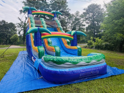 Wet Rental 16FT Tropical Slide