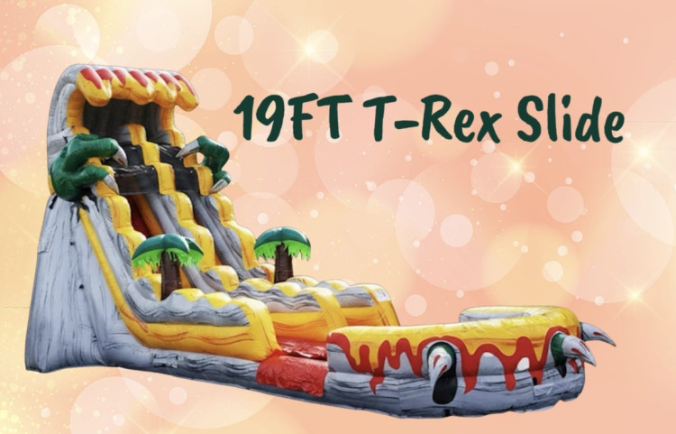 Wet Rental 19ft T-Rex Slide