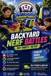 Nerf Battle DIY Weekend Package Nerf Battle DIY Weekend Package