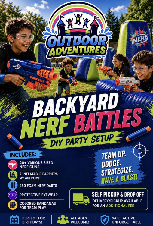 Nerf Battle DIY Weekend Package